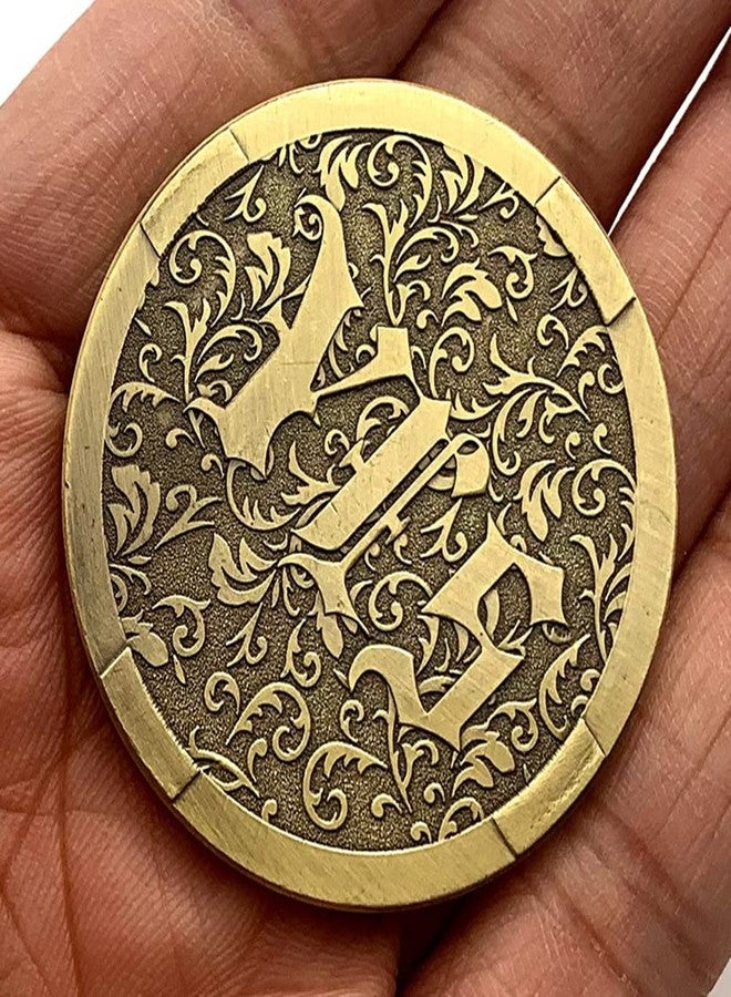 Glamtune Yes No Challenge Coin Medallion Decision Maker Coin Souvenir Collector (Gold) - Image 4